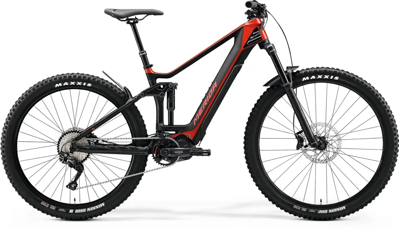 2020 Merida eOne-Forty 4000 Electric Bike in Red
