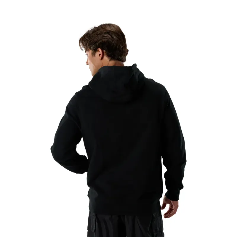 Fox F Head X Fleece Pullover Hoodie in Black-3