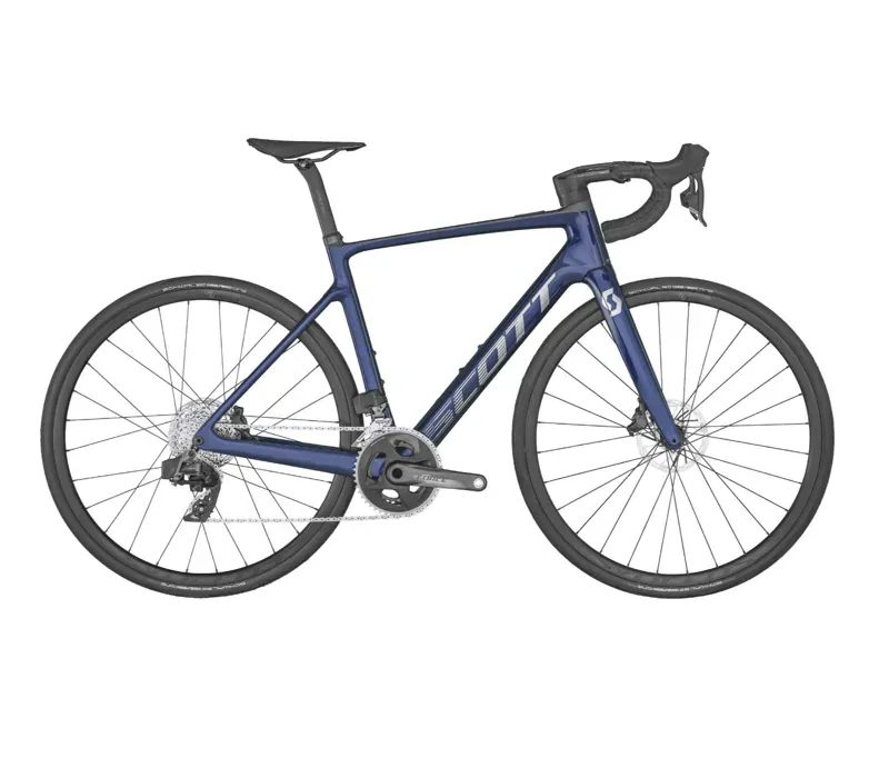 Scott Addict eRide 20 Electric Road Bike in Blue