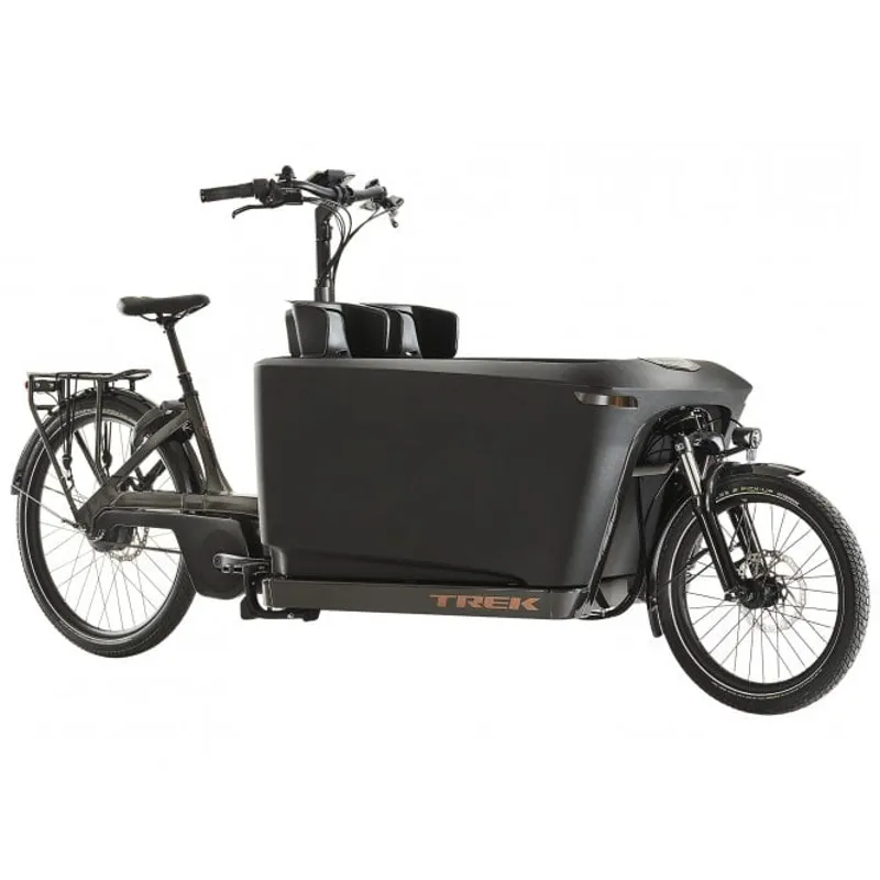 Trek Fetch+ Electric Cargo Bike in Green