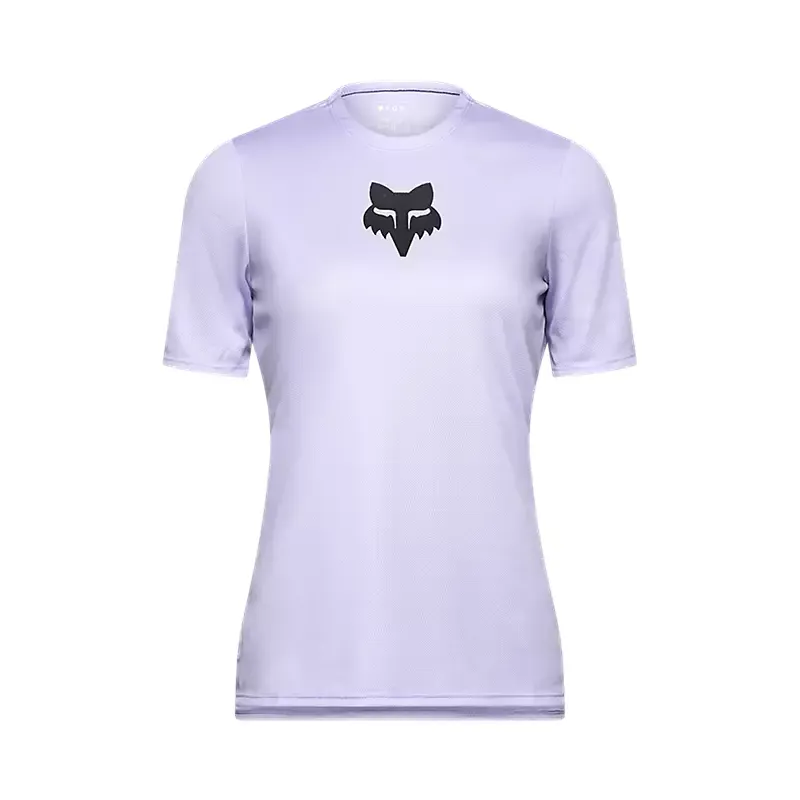Fox Women's Ranger SS Fox Head Jersey in Lilac