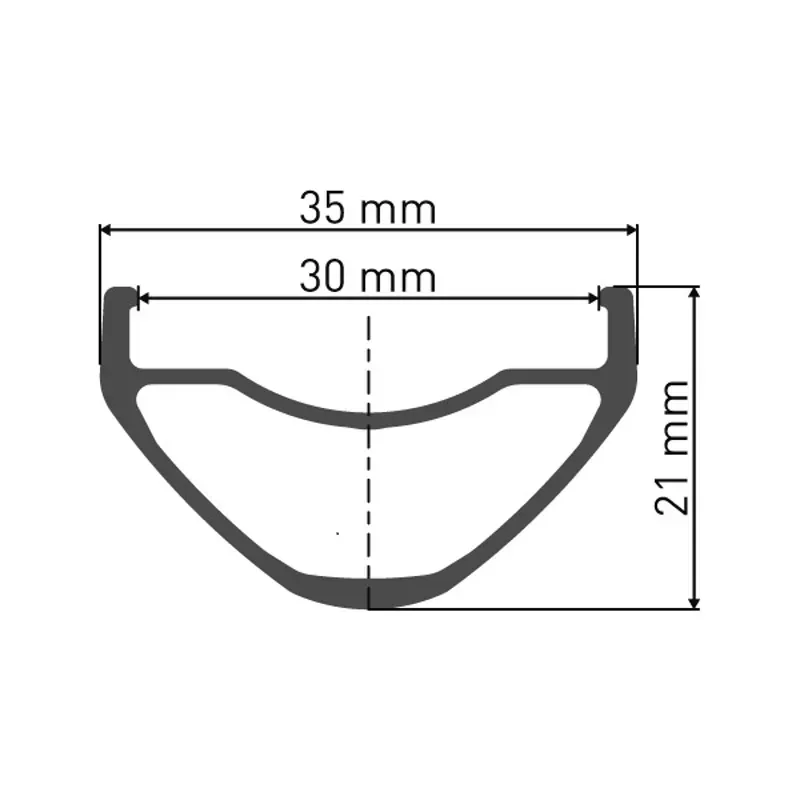 WHEL DT F1900 27.5 X 30 Mm 157x12 RR Sh Black 27.5 inches-1