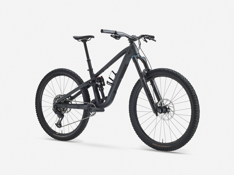Trek Fuel EX 8 Mountain Bike in Lithium Grey/Trek Black Splatter-1
