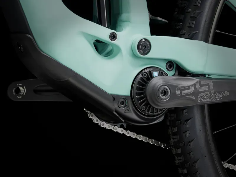 Trek Fuel EXe 5 Deore eMountain Bike in Blue Sage-5