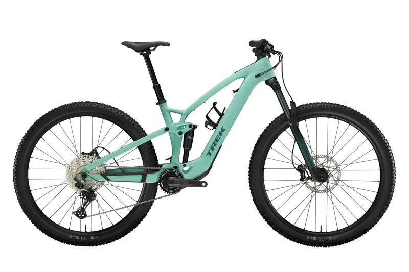 Trek Fuel EXe 5 Deore eMountain Bike in Blue Sage