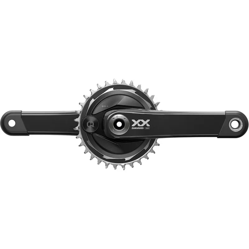 SRAM Crankset Powermeter XX Eagle Spider Q174 55mm Chainline Dub MTB Wide 32T T-Type (BB Not Included) 2023: BLACK 1