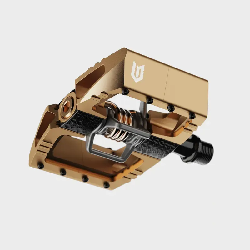 Crankbrothers Mallet DS Loic Bruni Ed. Clipless DH Pedals in Bronze-2