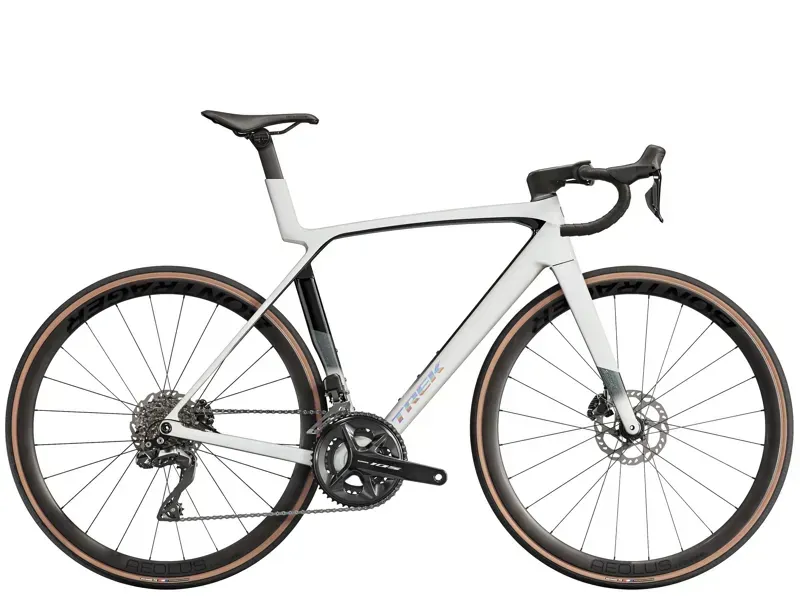 Trek Madone SL 6 Gen 8 Road Bike In White Prismatic