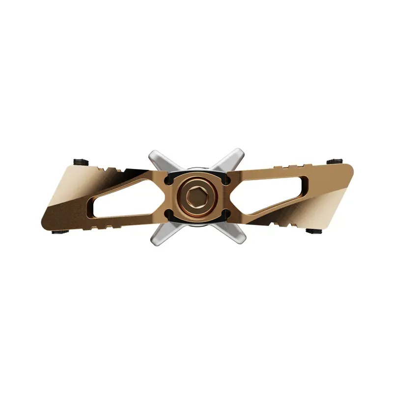 Crankbrothers Mallet DS Loic Bruni Ed. Clipless DH Pedals in Bronze-4