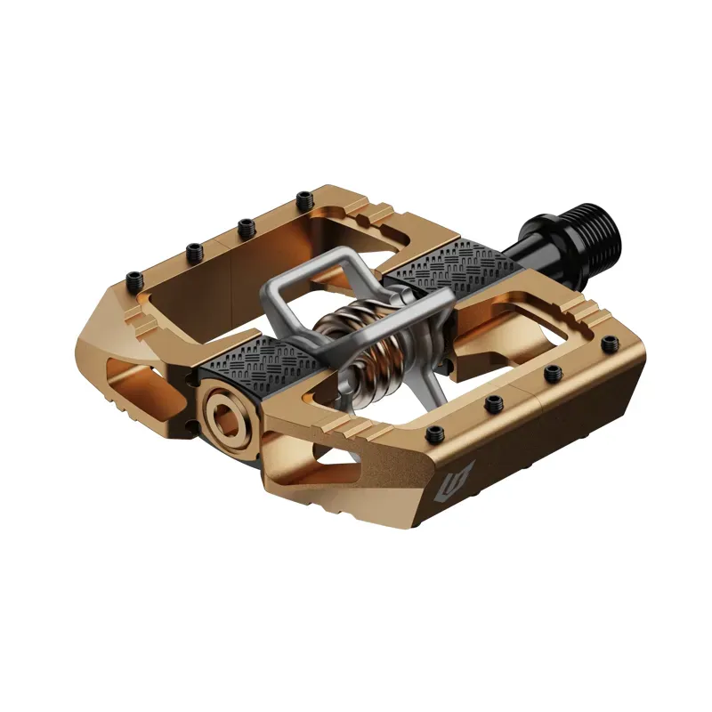 Crankbrothers Mallet DS Loic Bruni Ed. Clipless DH Pedals in Bronze-1