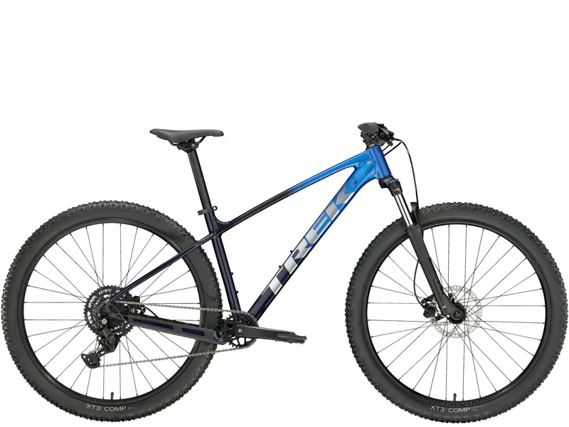 Trek Marlin 5 Gen 3 XC Mountain Bike in Alpine Blue to Deep Dark Blue Fade
