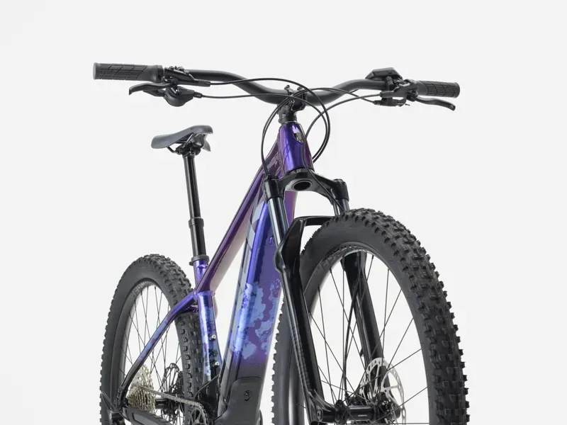 Trek Marlin+ 8 E-Mountain Bike in Purple Flip/Black Fade-3