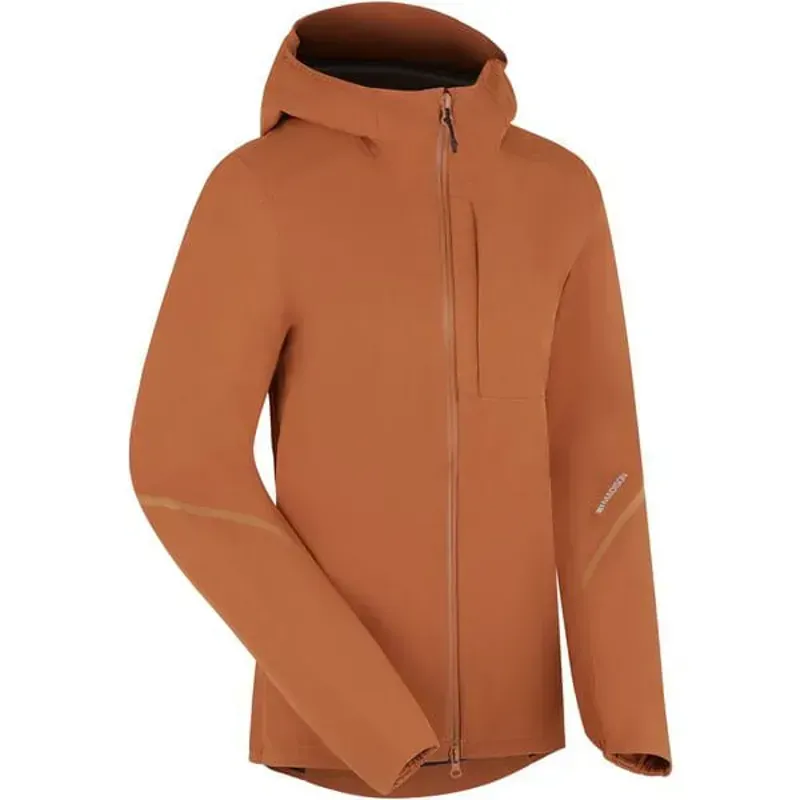 Madison Roam Women's 2-Layer Waterproof Jacket In Rust Orange-1