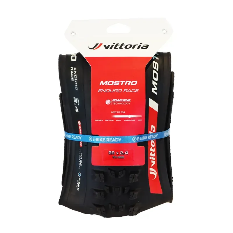 Vittoria Mostro Race Enduro 29x2.4-inch Mountain Bike Tyre in Black-2