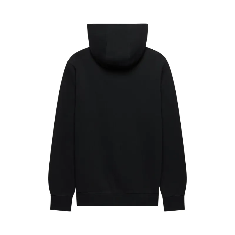 Fox F Head X Fleece Pullover Hoodie in Black-1