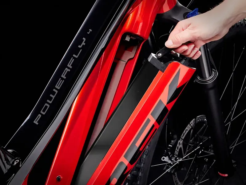 Trek Powerfly FS 4 Gen 3 eMountain Bike in Lava/Trek Black-4