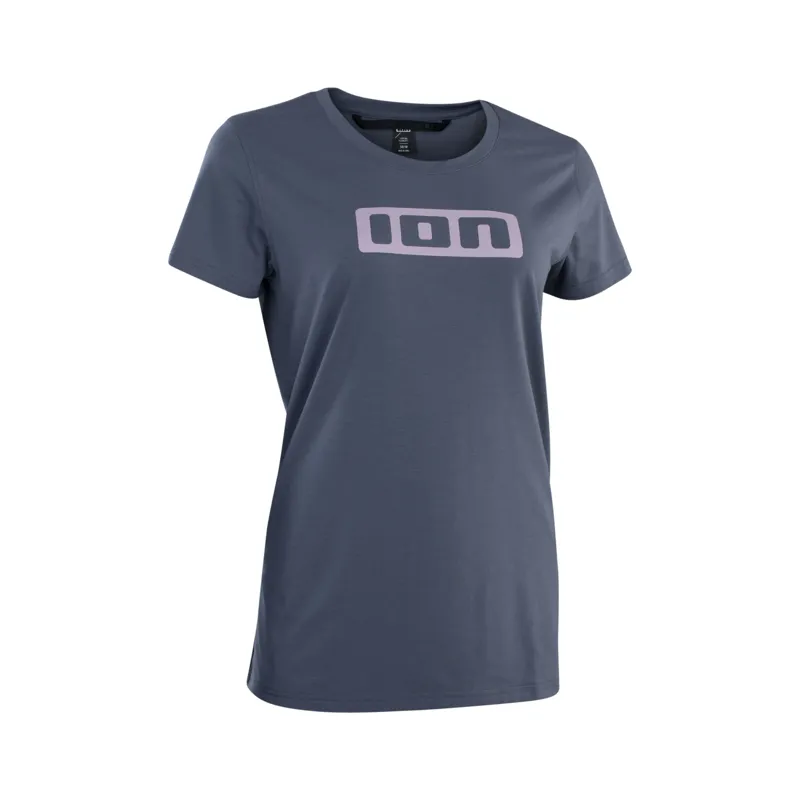 ION Bike Tee Logo SS DR WMS Storm Blue