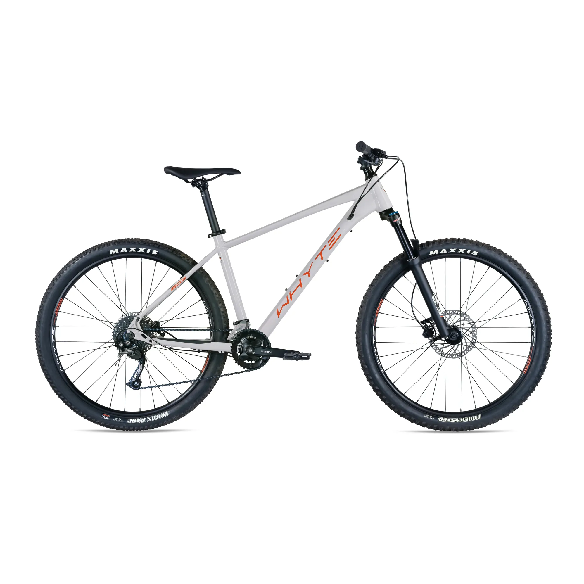 2022 WHYTE 603 V3 HARDTAIL MOUNTAIN BIKE IN WHITE
