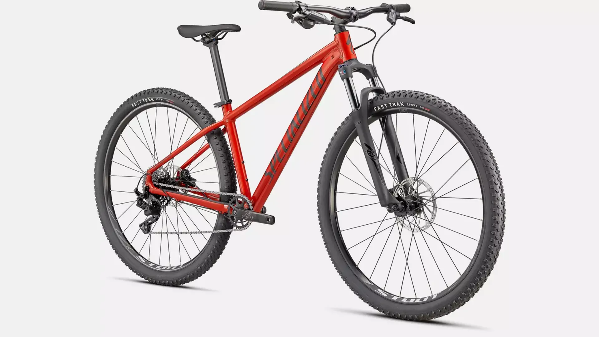 Specialized Rockhopper Comp 27.5 Hardtail Mountain Bike in Red