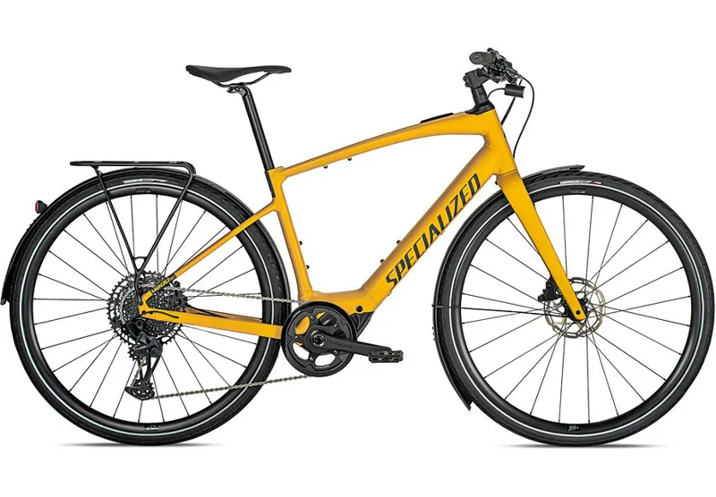 2022 Turbo Vado SL 5.0 EQ Electric Hybrid Bike in Brassy Yellow/ Black