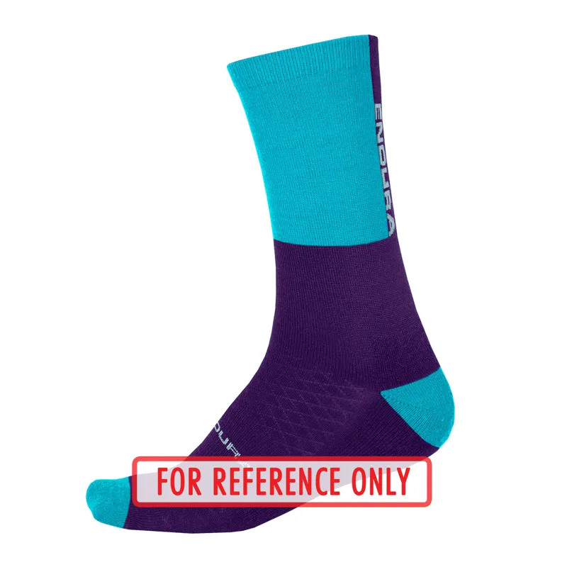Endura BaaBaa Merino Winter Socks in Electric Blue -2