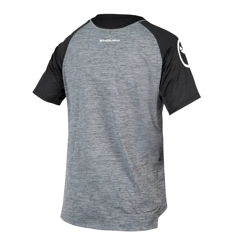 Endura SingleTrack Short Sleeve Jersey in Grey-1