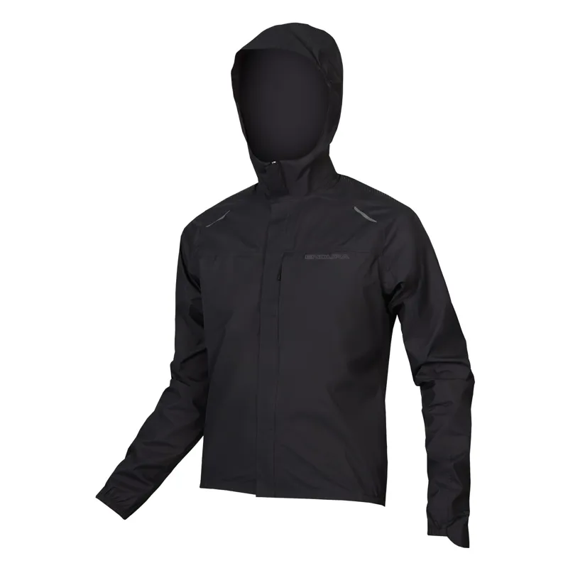 Endura GV500 Waterproof Cycling Jacket in Black 