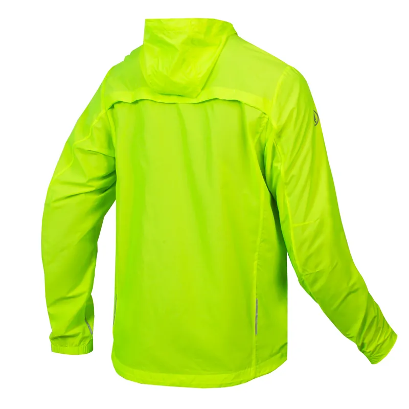 Endura Hummvee Waterproof Shell Jacket in Hi-Viz Yellow-1