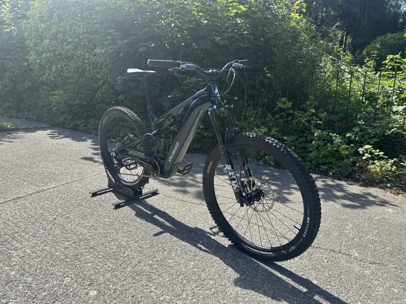 Ex Demo Turbo Levo 4 Comp Alloy Lake / Dune white S3-1