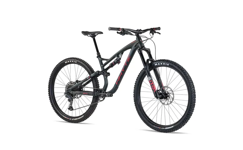2022 Whyte T-160 S Full Suspension Trail MTB Bike in Matt Moss Rose-1
