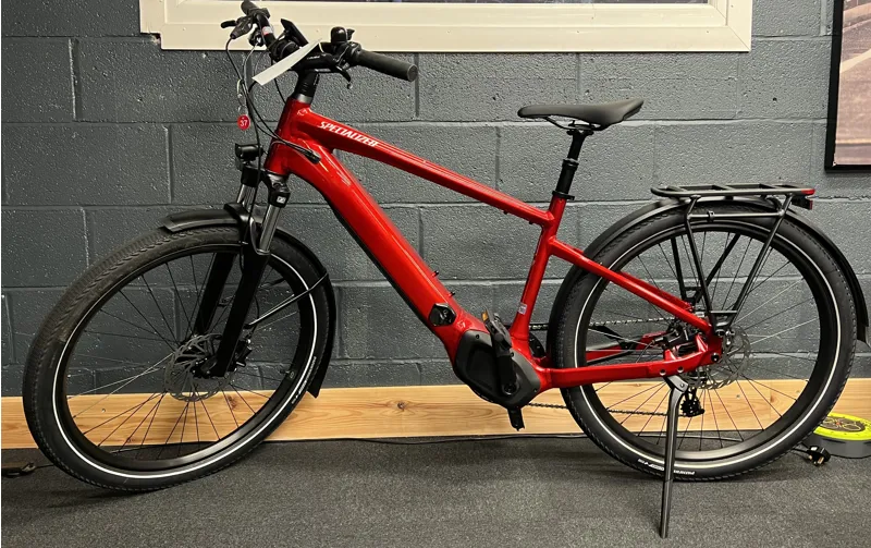 Shop Soiled Turbo Vado 4. 0 Red Silver Large