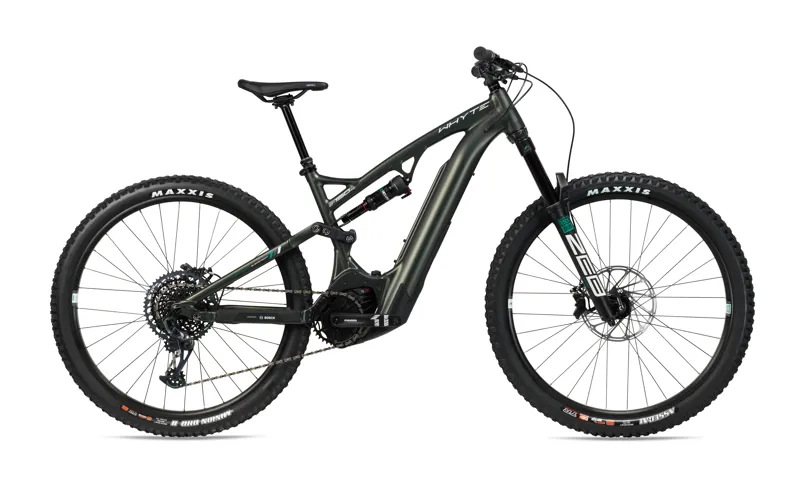 2022 Whyte E-150 RS 29er Full Suspension Electric Mountain Bike in Green