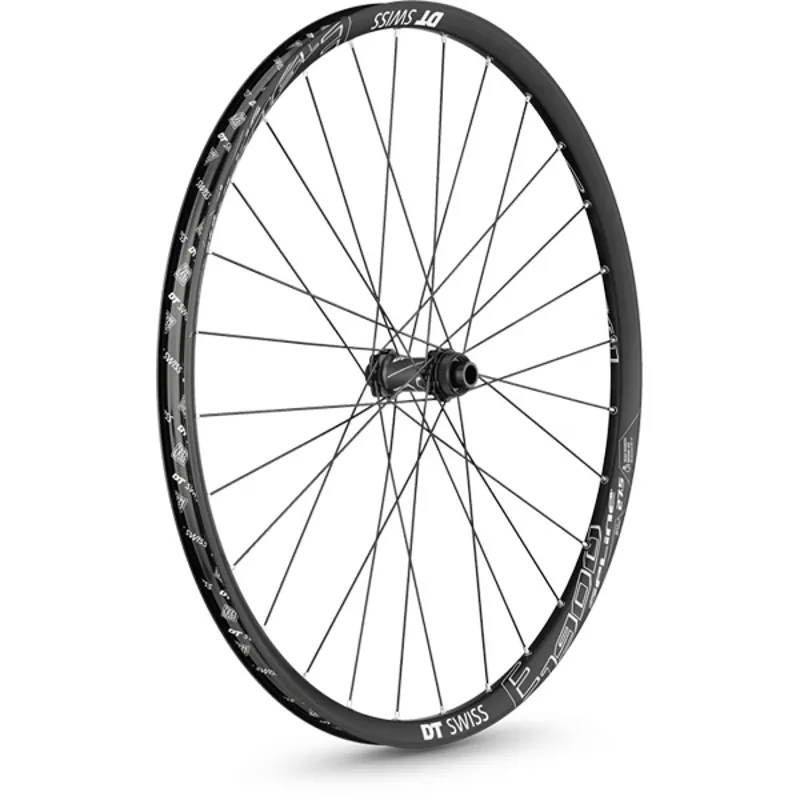 DT Swiss E1900 wheel, 25mm rim, 15x100mm axle, 27.5inch front