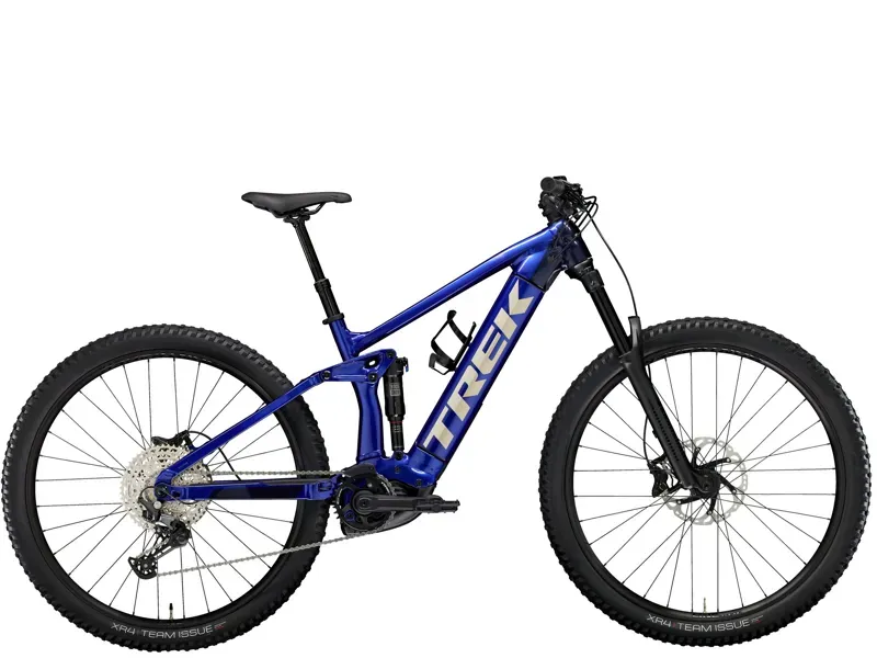 Trek Rail 5 Deore 625w Electric Mountain Bike in Hex Blue