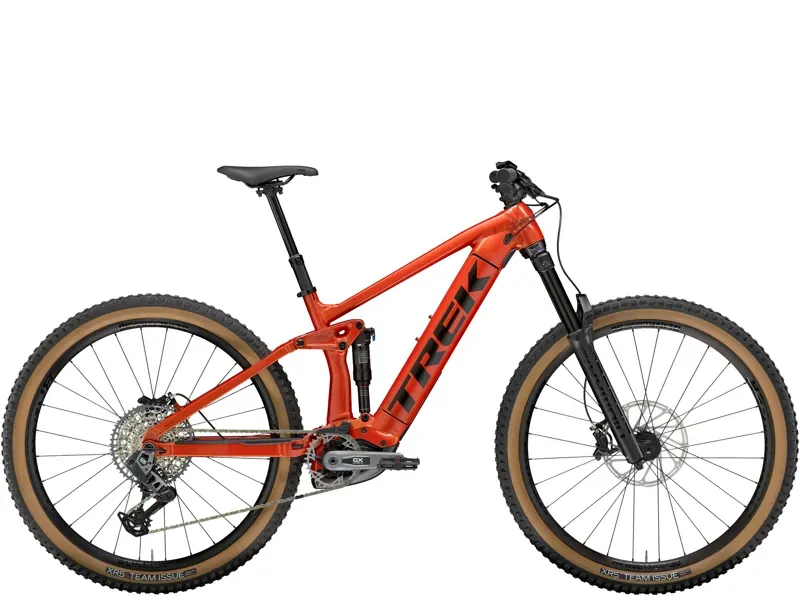 Trek Rail 8 GX AXS T-Type Gen 3 eMountain Bike in Lava