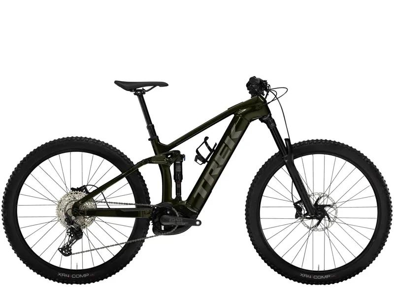 Trek Rail 9.5 Electric Mountain Bike in Black Olive