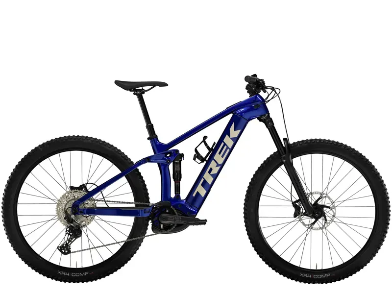 Trek Rail 9.5 Electric Mountain Bike in Hex Blue