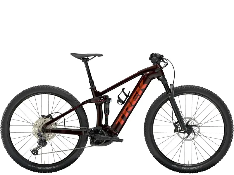 Trek Rail 9.5 Electric Mountain Bike in Carbon Red Smoke