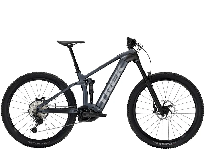 Trek Rail 9.7 SLX/XT Electric Mountain Bike in Galactic Grey