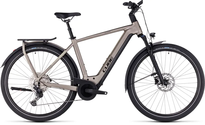 Cube Kathmandu Hybrid Pro 750 Electric Bike in Flash Stone