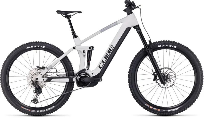 Cube Stereo 160 HPC SLX 750 Hybrid Bike in Grey/Grey