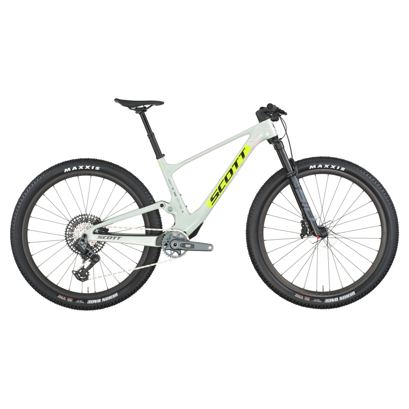 Scott Spark RC Team Issue Mountain Bike in Beryl Green