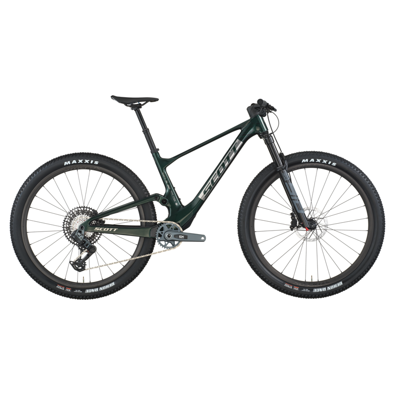 Scott Spark RC Team Issue Mountain Bike in Twinkle Green