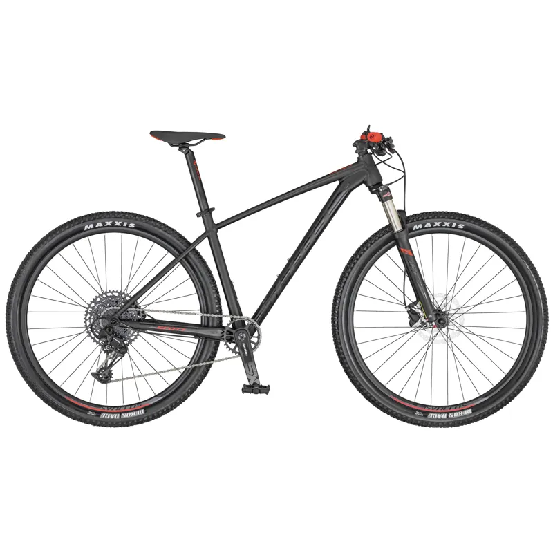 2020 Scott Scale 980 Hardtail Mountain Bikes in Black