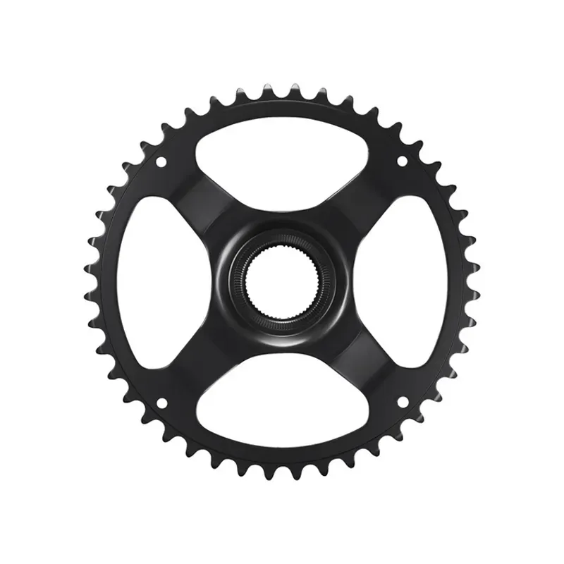 Shimano Steps CR-ET600 44-tooth 50mm Chainring with Guard in Black-1