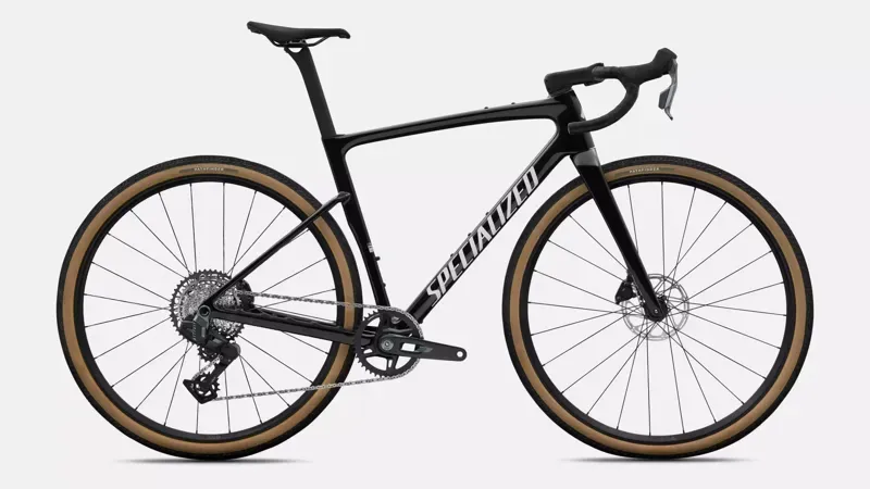 Specialized Crux 5 Comp SRAM Rival XPLR in Obsidian/Dune White