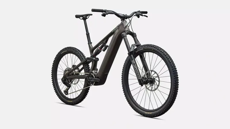 Specialized Levo 4 EVO Comp eMountain Bike in Smoke/Pistachio-1
