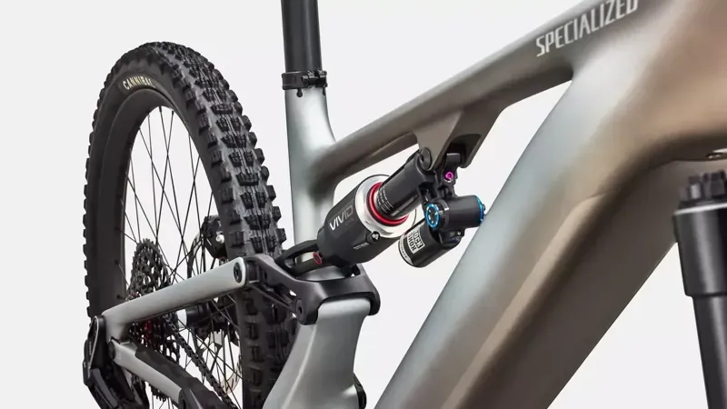 Specialized Levo 4 EVO Pro eMountain Bike in Shadow/Silver-5
