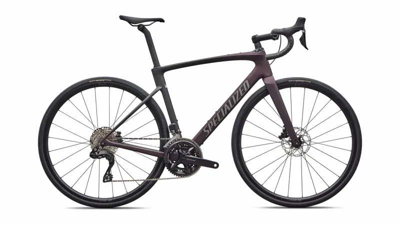 Specialized Roubaix SL8 Comp Shimano 105 Di2 Road Bike in Satin Solidity Metallic-1