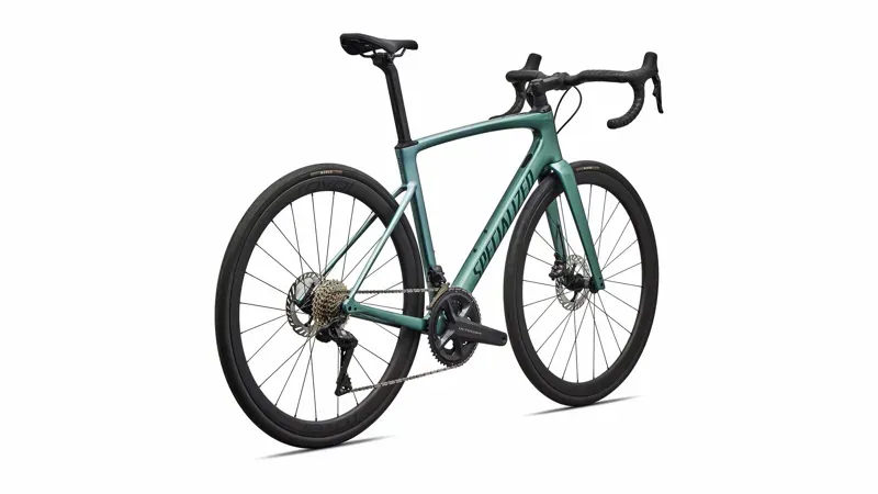 Specialized Roubaix SL8 Expert Shimano Ultegra Di2 Road Bike in Fjord Metallic-2